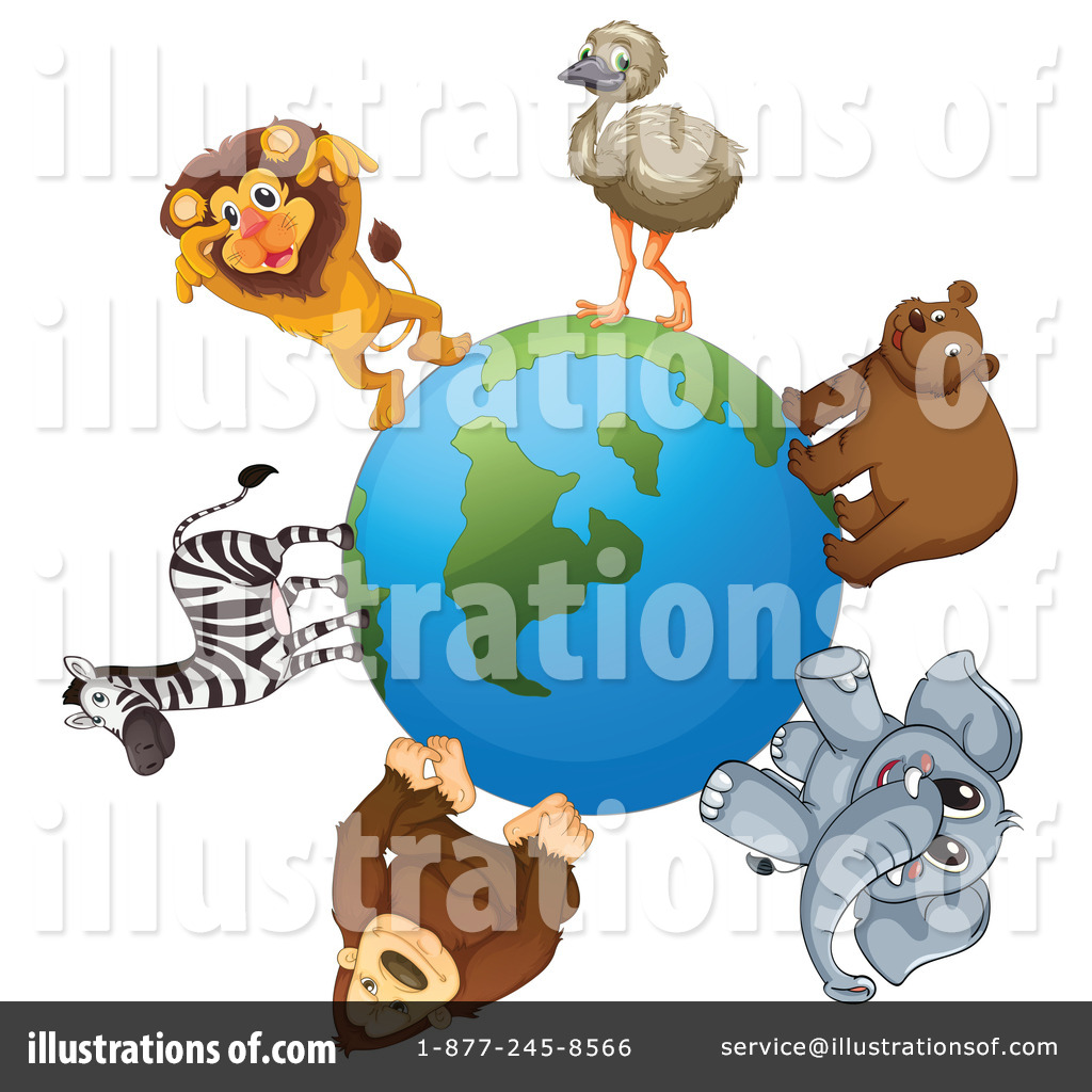Wildlife Clipart  1121671 By Colematt   Royalty Free  Rf  Stock    