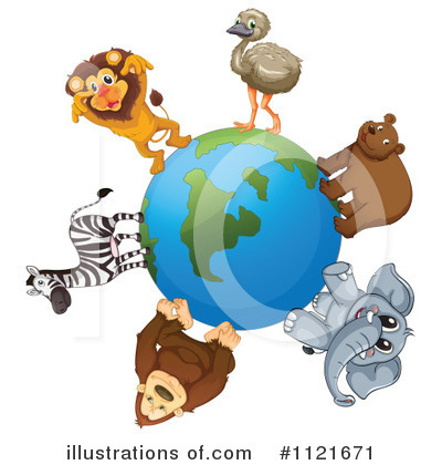 Wildlife Clipart  1121671 By Colematt   Royalty Free  Rf  Stock    