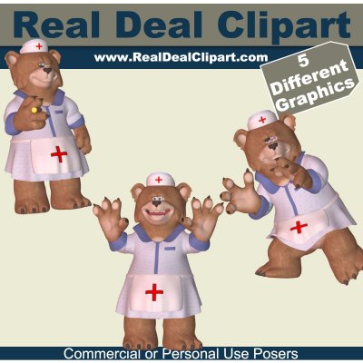 Home    Poser Clipart    Animals Poser Clipart    Nurse Bear