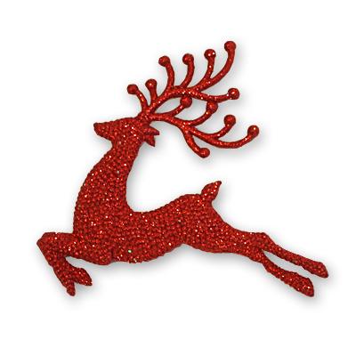 Main   Red Reindeer Christmas Decoration