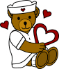 Nurse Bear For Return Address Labels