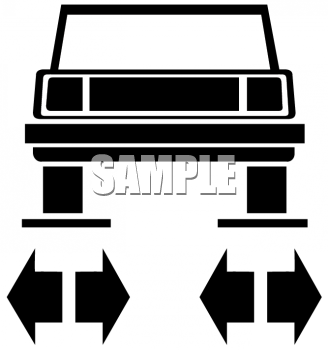 Royalty Free Automotive Symbol Clipart