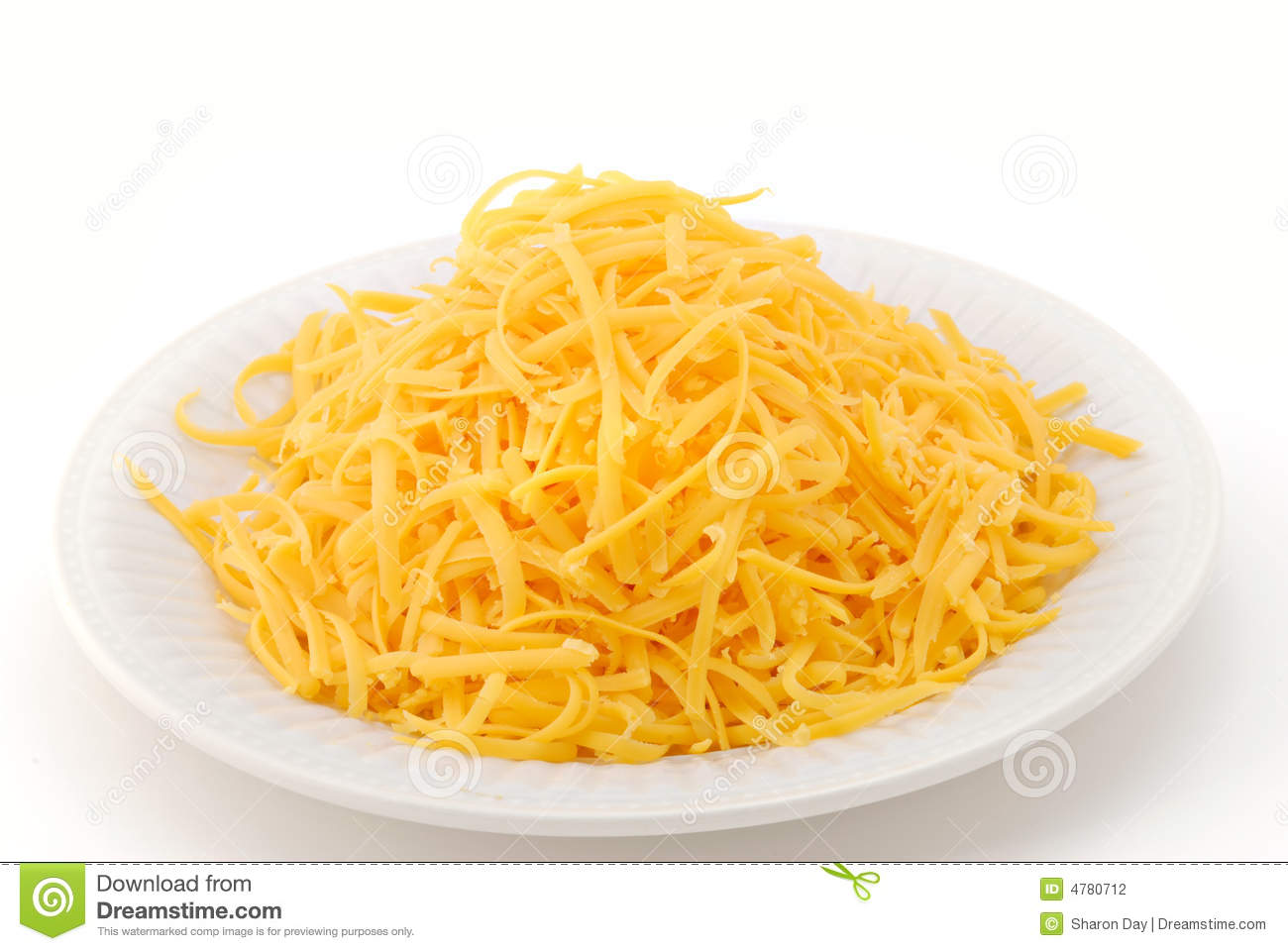 Shredded Cheddar Cheese Stock Photography   Image  4780712