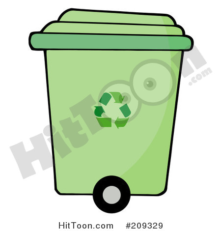 Cartoon Recycling Bin Clipart   Free Clip Art Images