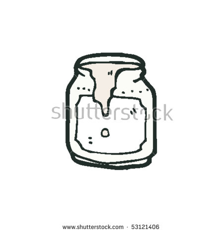 Mayonnaise Clipart Jar Cartoon