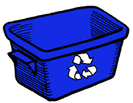Paper Recycle Bin Clipart Recycling And Compost Bins