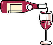 Pouring Glass Red Wine Clipart And Stock Illustrations  105 Pouring