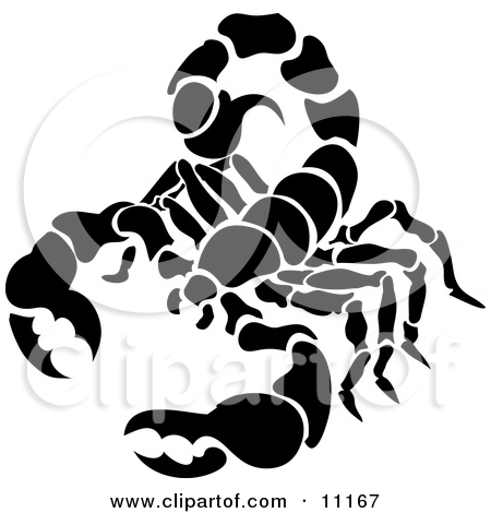 Scorpion Scorpius Of The Zodiac Clipart Illustration By Geo Images