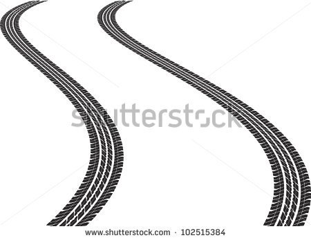 Tyre Tracks Stock Photos Illustrations And Vector Art Clipart