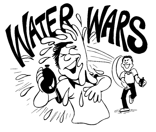 Water Wars   Http   Www Wpclipart Com Recreation Playing Water Wars