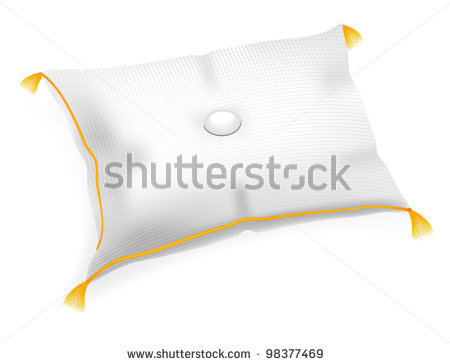White Pillow Clipart White Pillow