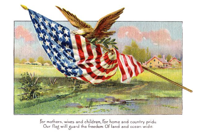 American Flag Clipart 3   Pixie Place Ii