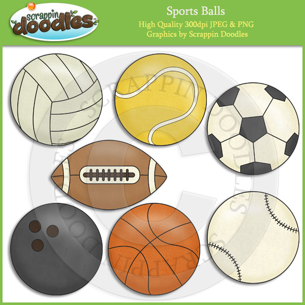 Balls Clip Art Download   4 00 Sale   2 00 Exclusive To Scrappin
