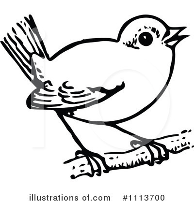 Bird Clipart  1113700   Illustration By Prawny Vintage
