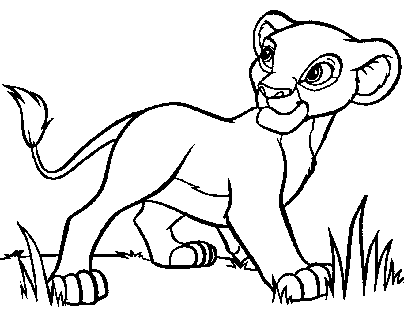 Disney Coloring Pages Lion King Disney Coloring Pages Lion King