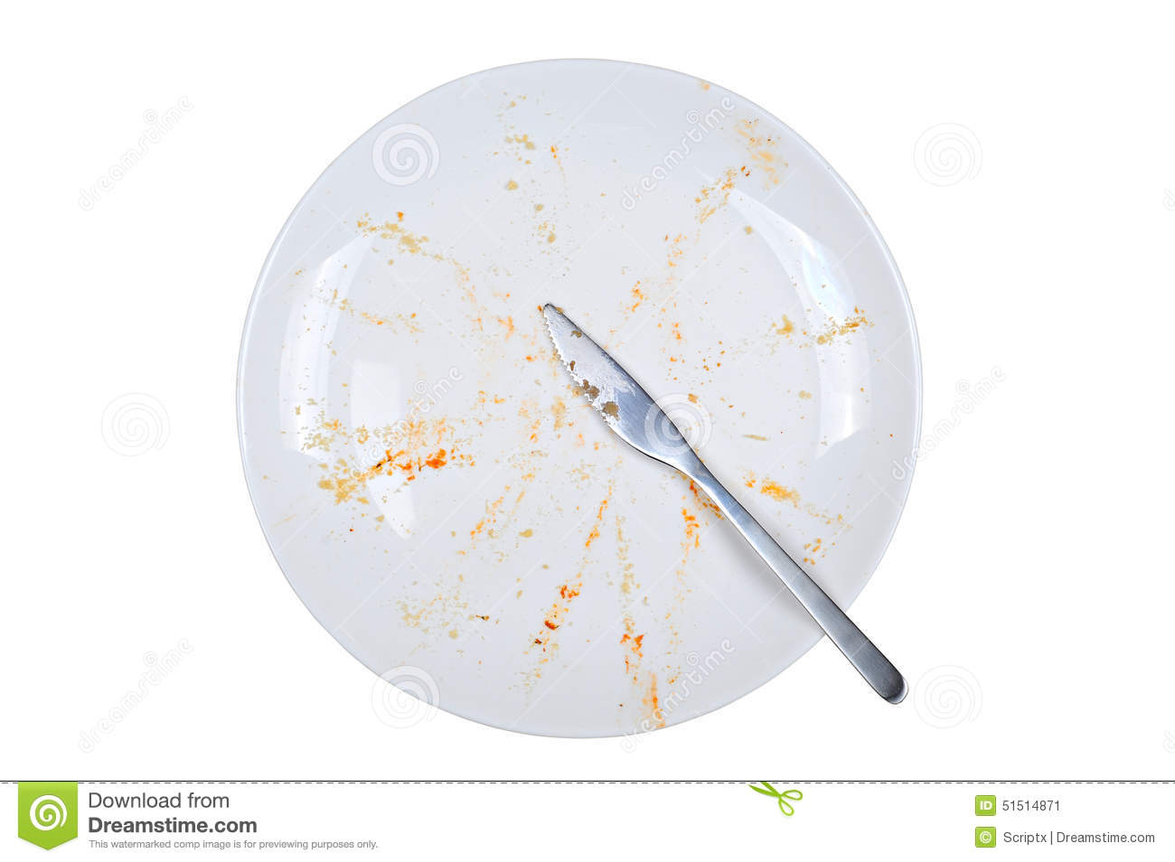 Empty Plate Clipart Empty And Dirty Plate