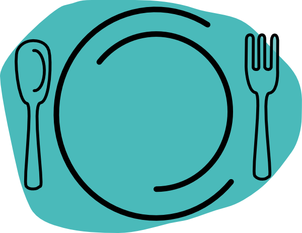 Empty Plate Clipart   Free Clip Art Images