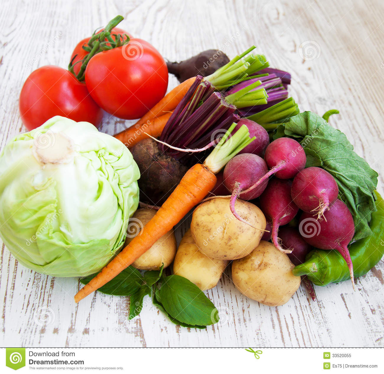Fresh Vegetables Royalty Free Stock Photo   Image  33520055