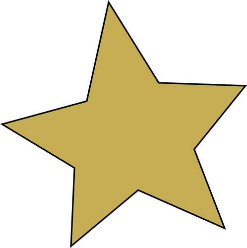 Gold Star Clip Art Image   Gold Star Clip Art Image In Transparent Png