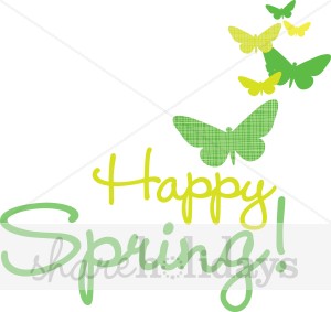 Happy Spring Clipart