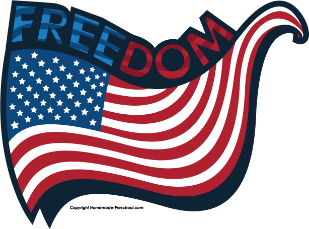 Home Free Clipart July 4th Clipart Freedom American Flag