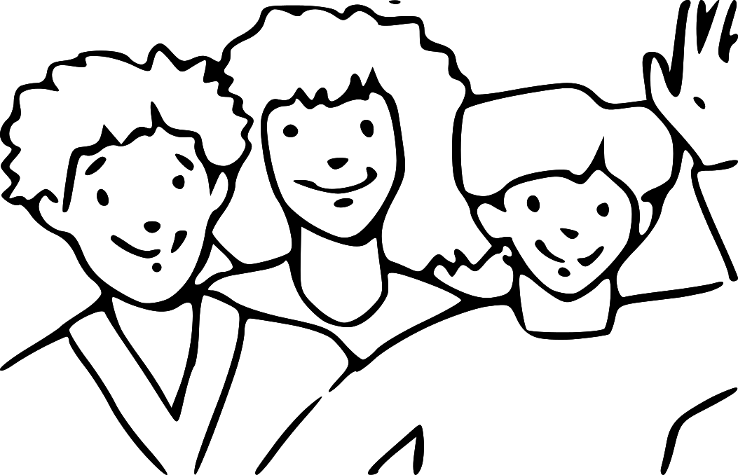 Lds Family Clipart Black And White Lds Clipart Family Clip Art