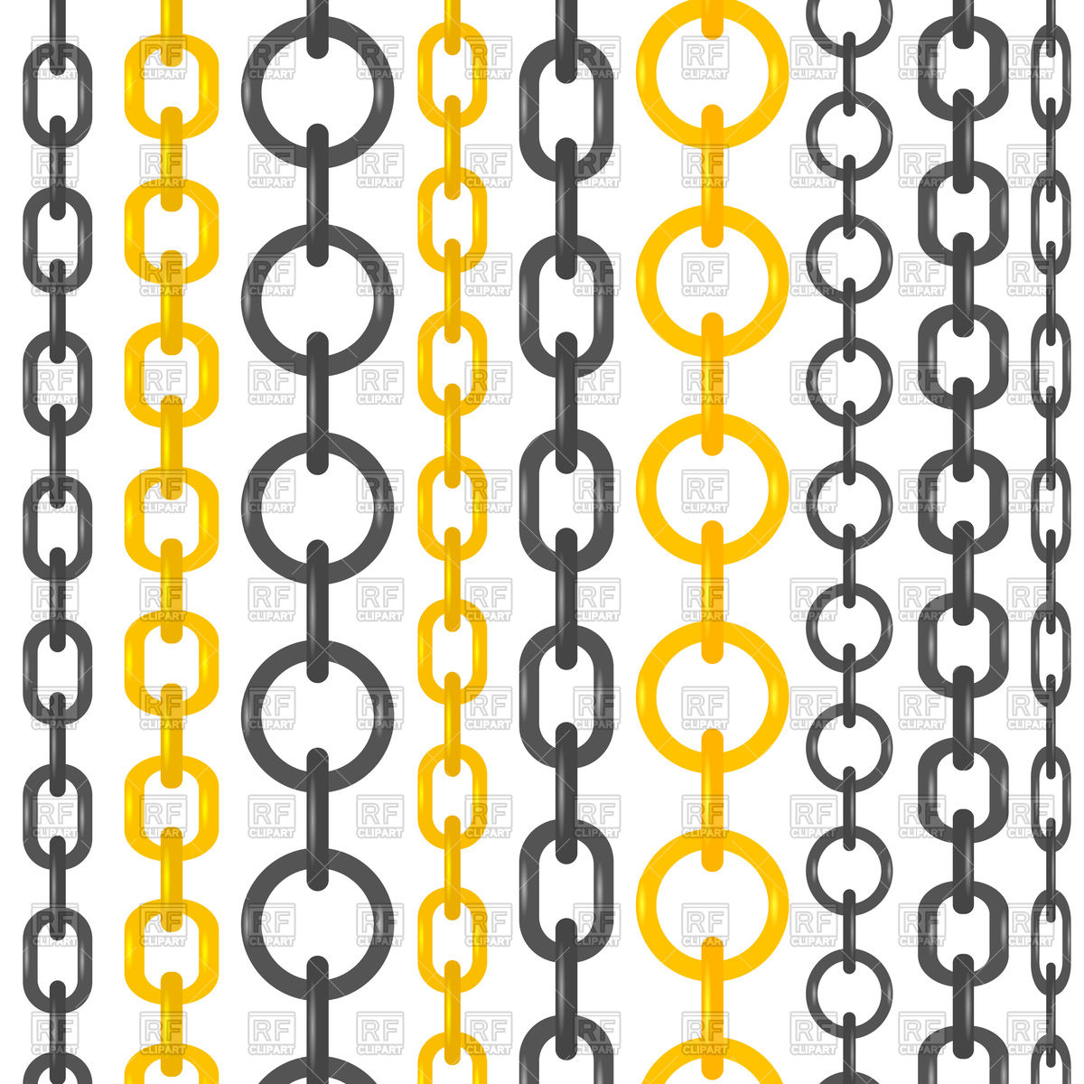 Of Different Chains 84756 Download Royalty Free Vector Clipart  Eps