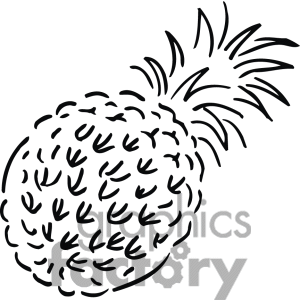 Pineapple Outline   Clipart Panda   Free Clipart Images