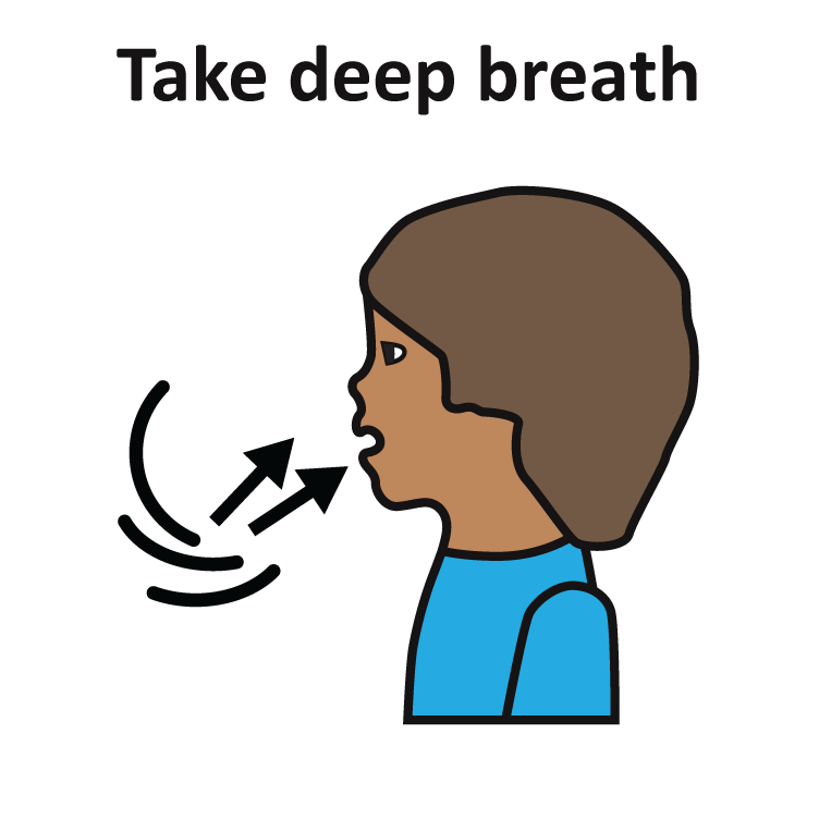 Teachyour Child To Take A Deep Breath Hold The Breath For A Few