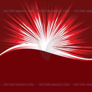 Abstract Lines With Burst   Vector Clipart
