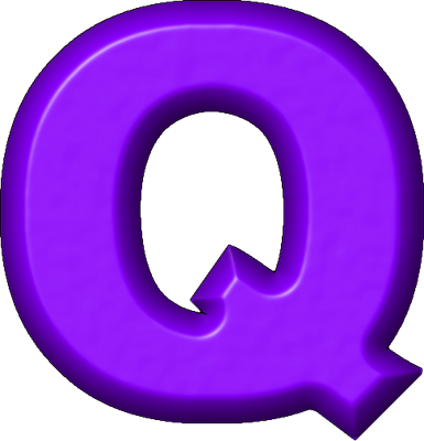     Alphabets Refrigerator Magnets Purple Letter Q Site Map Presentations