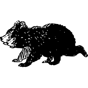 Black Bear Cubs Clipart Cliparts Of Black Bear Cubs Free Download    