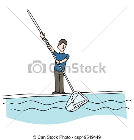 Eps Vector Of Pool Cleaner   An Image Of A Pool Cleaner Csp19549449    