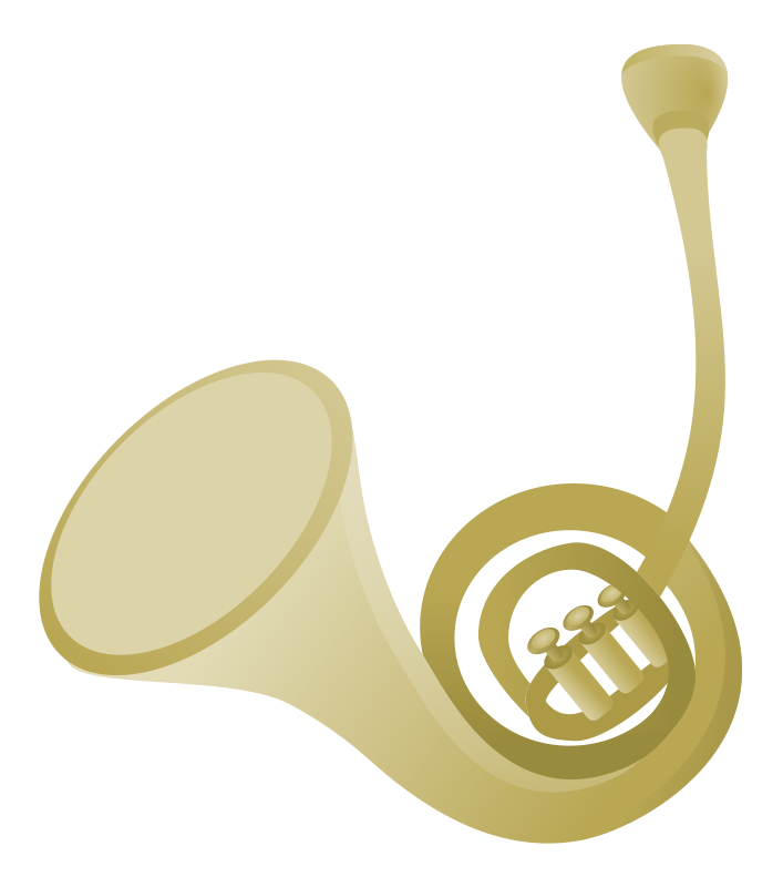 Free French Horn Clip Art