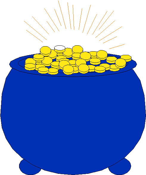 Free Pot Of Gold Clipart