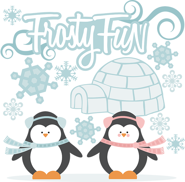 Frosty Fun Svg Cutting Files Snow Svg Files Winter Svg Cut Files