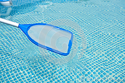 Pool Cleaning Royalty Free Stock Photo   Image  25766595