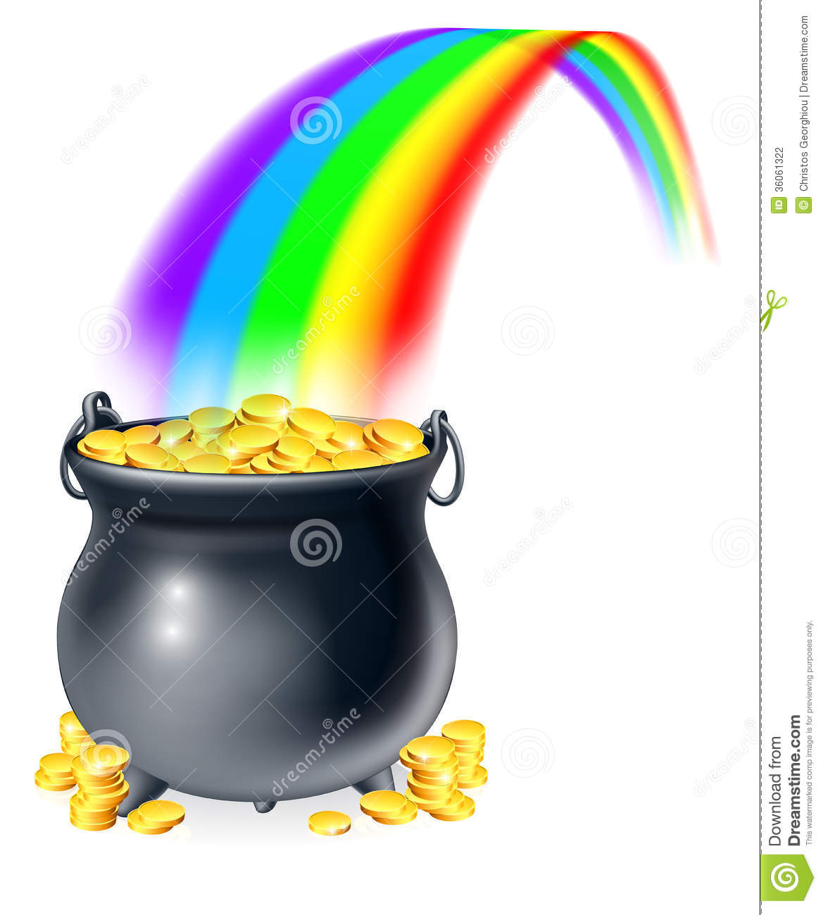     Pot Of Gold Clipart Black And White   Clipart Panda   Free Clipart