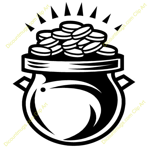 Pot Of Gold Clipart   Clipart Panda   Free Clipart Images