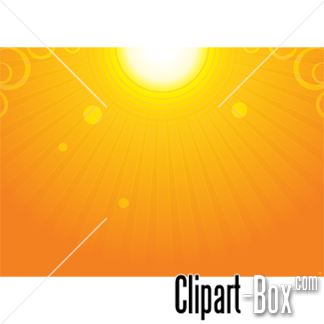 Related Sun Heat Background Cliparts