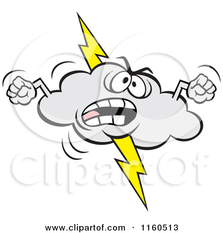 Royalty Free  Rf  Angry Cloud Clipart Illustrations Vector Graphics