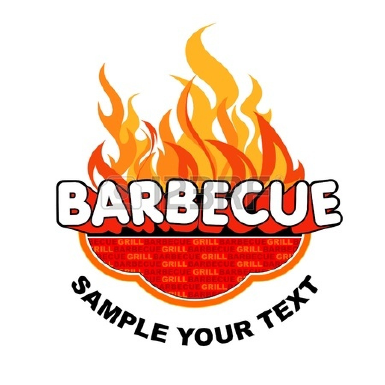 Showing Gallery For Bbq Fire Clip Art
