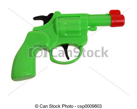 Stock Photos Of Toy Gun V2   Green Plastic Toy Gun Shot On White