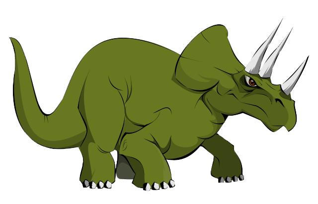 Triceratops Clip Art   Images   Free For Commercial Use