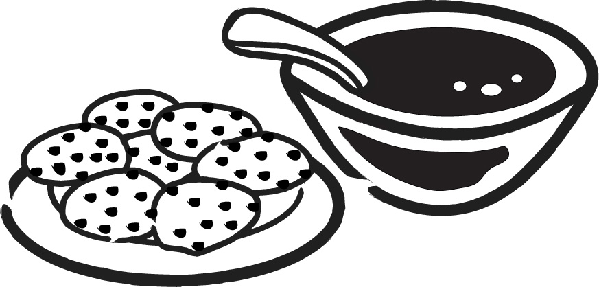 Black And White Cookie Clip Art