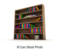 Bookcase Stock Illustration Images  1290 Bookcase Illustrations