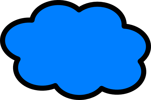 Cloud Light Blue Clip Art