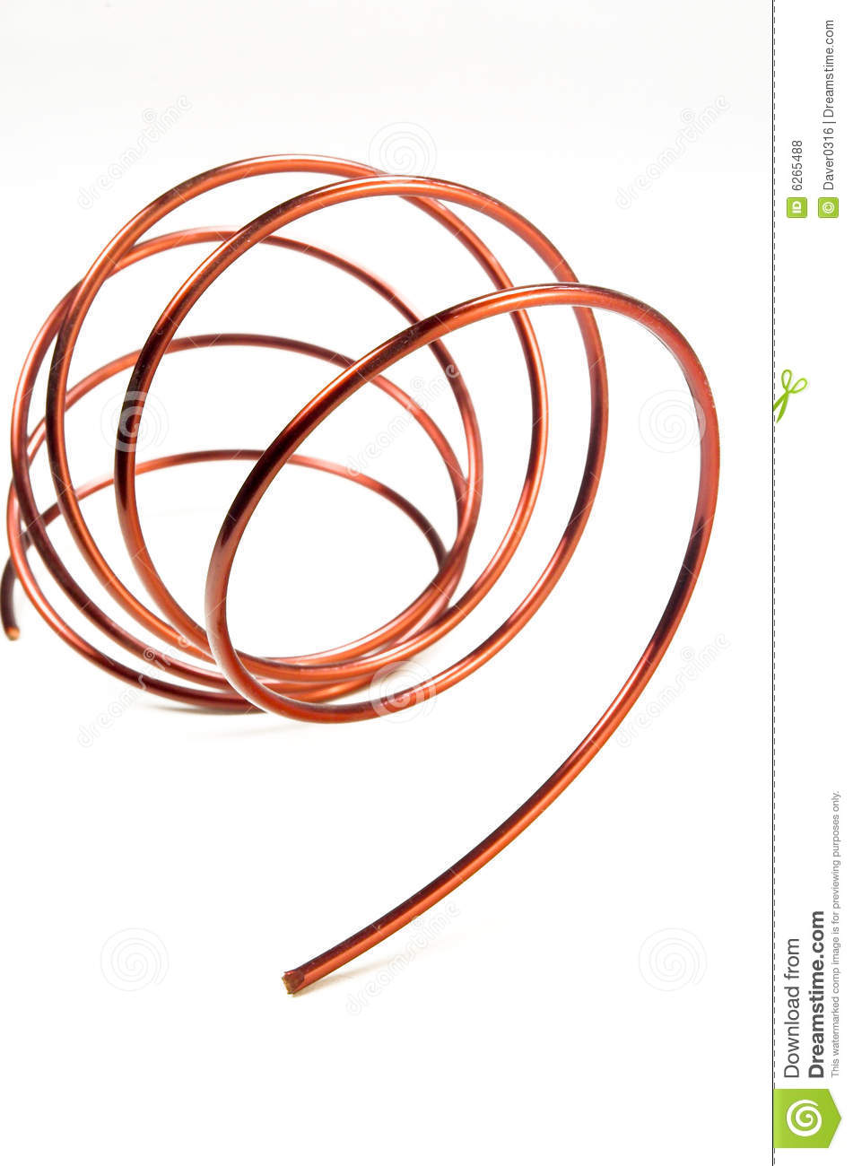 Copper Wire Royalty Free Stock Photos   Image  6265488