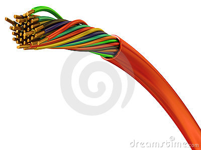 Copper Wires Royalty Free Stock Photos   Image  15078678