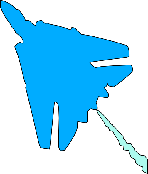 Military Plane Silhouette Clip Art At Clker Com   Vector Clip Art    